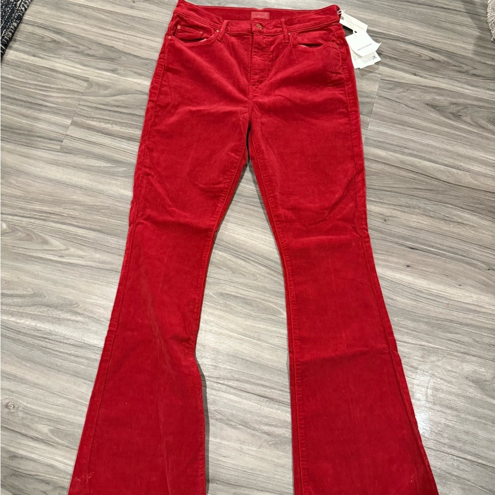 MOTHER Weekender Fray Corduroys